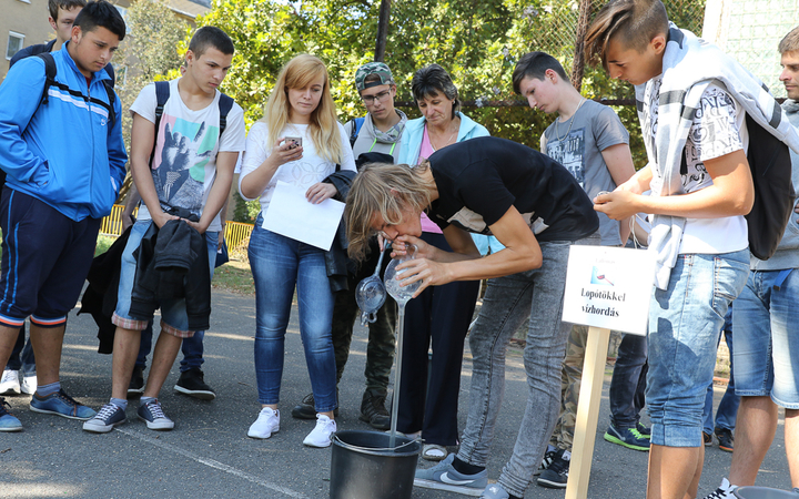Szüreti mulatság a Hild iskolában - fotó: Ónodi Zoltán