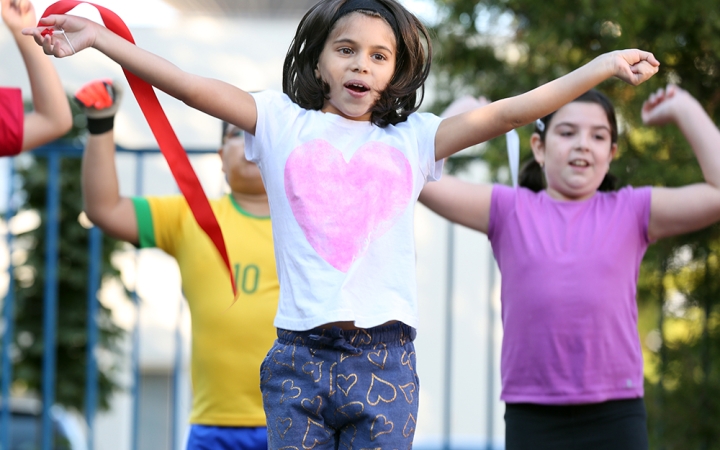 Sportnap a Petőfi iskolában - fotó: Sándor Judit