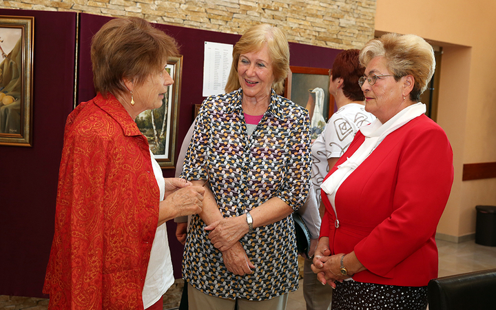 Kiállítás a Pannonban - fotó: Sándor Judit