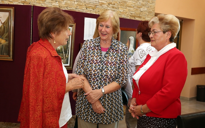 Kiállítás a Pannonban - fotó: Sándor Judit