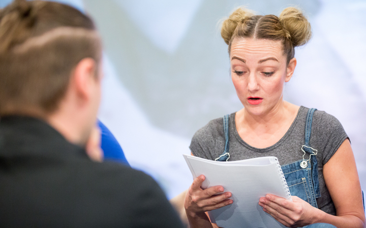 Olvasópróba a színházban - fotó: Ónodi Zoltán