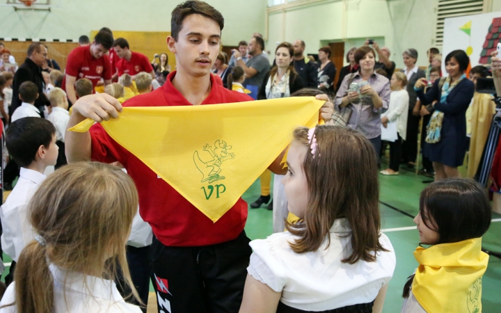 Vasváris elsősavató - fotó: Sándor Judit