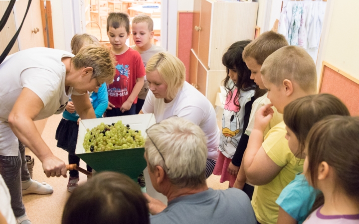Szüreti mulatság a Bóbita Óvodában - fotó: Ónodi Zoltán