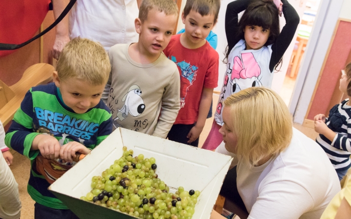 Szüreti mulatság a Bóbita Óvodában - fotó: Ónodi Zoltán