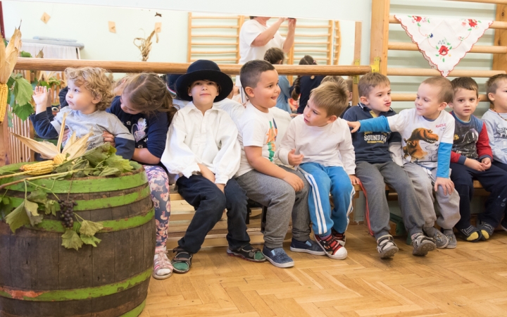 Szüreti mulatság a Bóbita Óvodában - fotó: Ónodi Zoltán