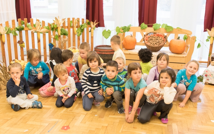 Szüreti mulatság a Bóbita Óvodában - fotó: Ónodi Zoltán