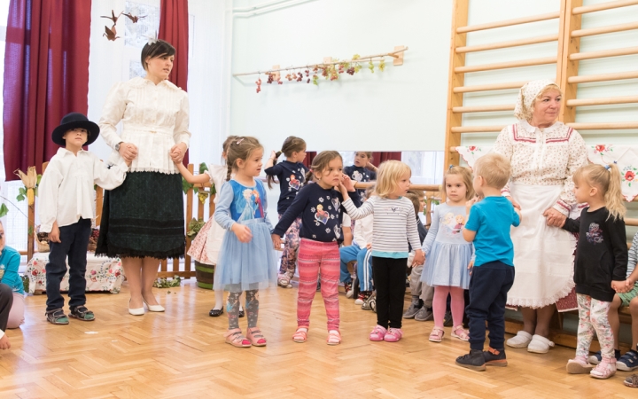 Szüreti mulatság a Bóbita Óvodában - fotó: Ónodi Zoltán