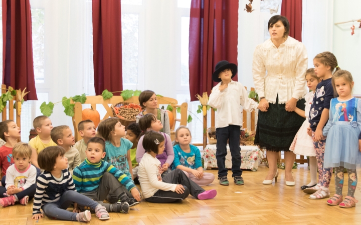 Szüreti mulatság a Bóbita Óvodában - fotó: Ónodi Zoltán