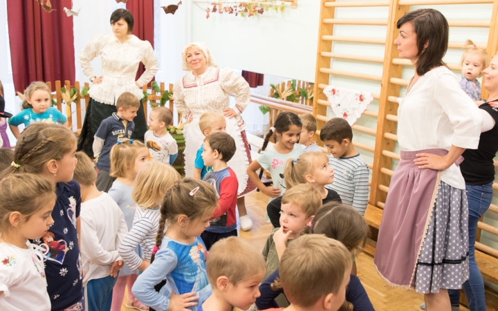 Szüreti mulatság a Bóbita Óvodában - fotó: Ónodi Zoltán