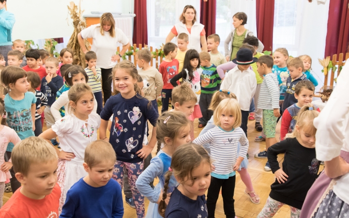 Szüreti mulatság a Bóbita Óvodában - fotó: Ónodi Zoltán