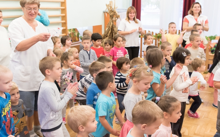 Szüreti mulatság a Bóbita Óvodában - fotó: Ónodi Zoltán