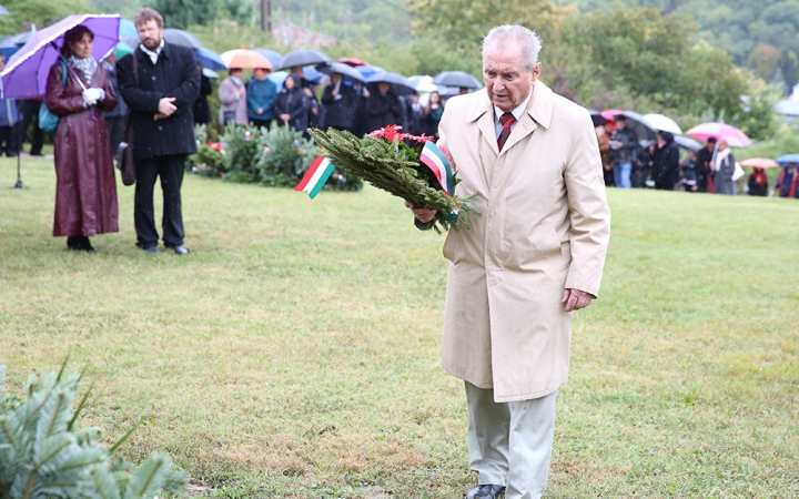 Az aradi vértanúkra emlékeztünk - fotó: Sándor Judit