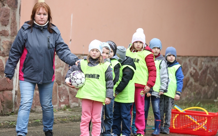 Ovi-Foci - Pályaátadó az Aprók Házában - fotó: Sándor Judit