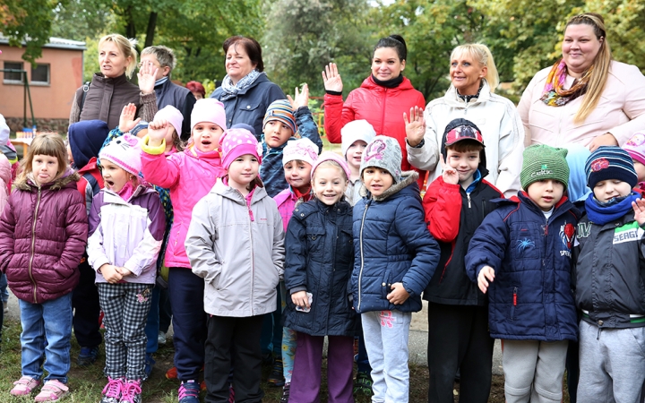 Ovi-Foci - Pályaátadó az Aprók Házában - fotó: Sándor Judit