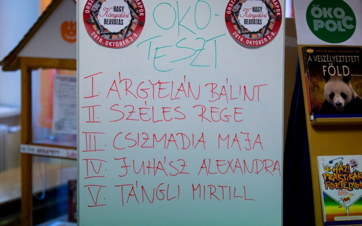 Országos Könyvtár Hét - zárónap - fotó: Ónodi Zoltán