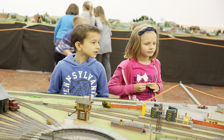A modellvasút világa - fotó: Sándor Judit
