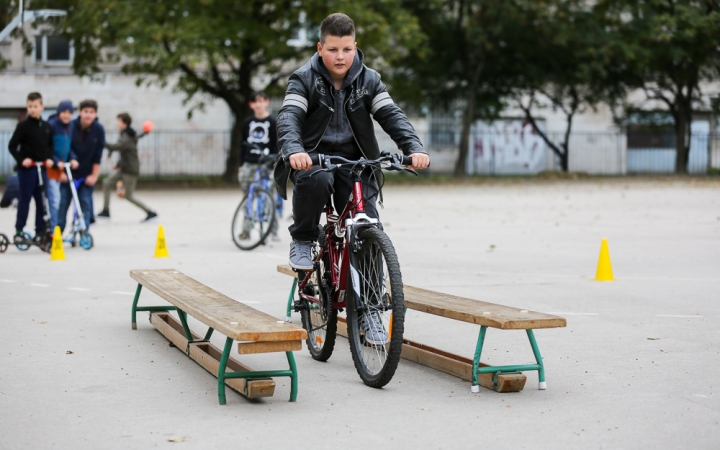 Petőfi Hét- Kerékpáros akadályverseny - fotó: Ónodi Zoltán