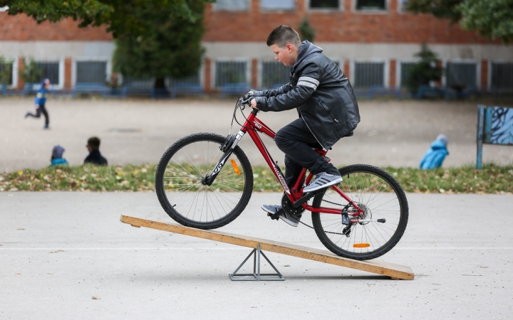 Petőfi Hét- Kerékpáros akadályverseny - fotó: Ónodi Zoltán