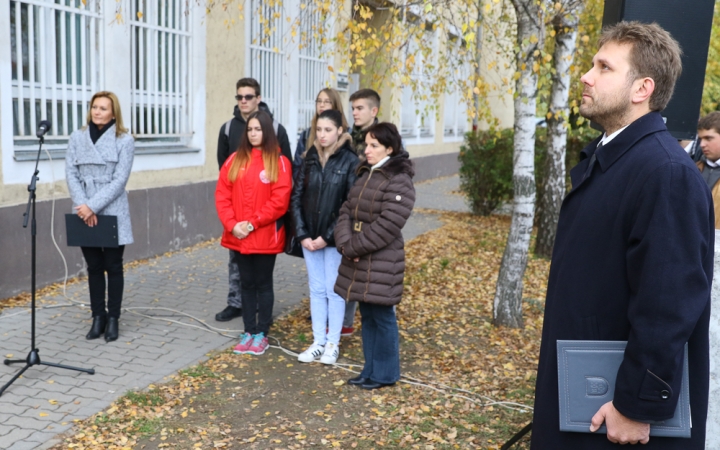 Az első világháború áldozatainak emlékére - fotó: Ónodi Zoltán