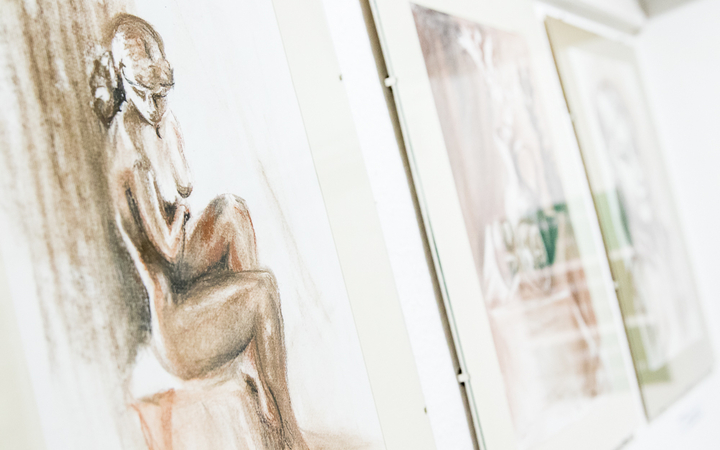 Tizennégy alkotó kiállítása - fotó: Ónodi Zoltán