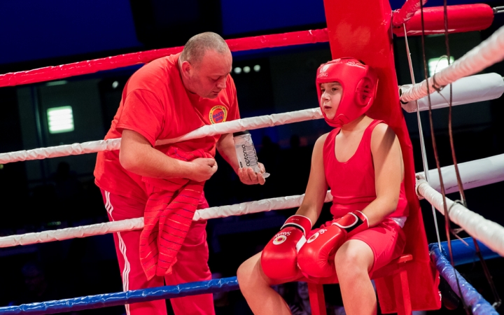 Bokszgála az egyetemi sportcsarnokban - fotó: Ónodi Zoltán