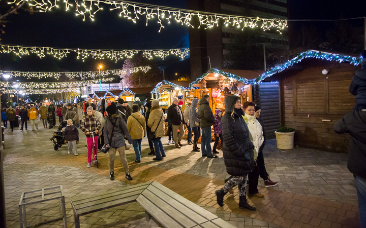 Az Adventi Forgatag nyitónapja - fotó: Ónodi Zoltán