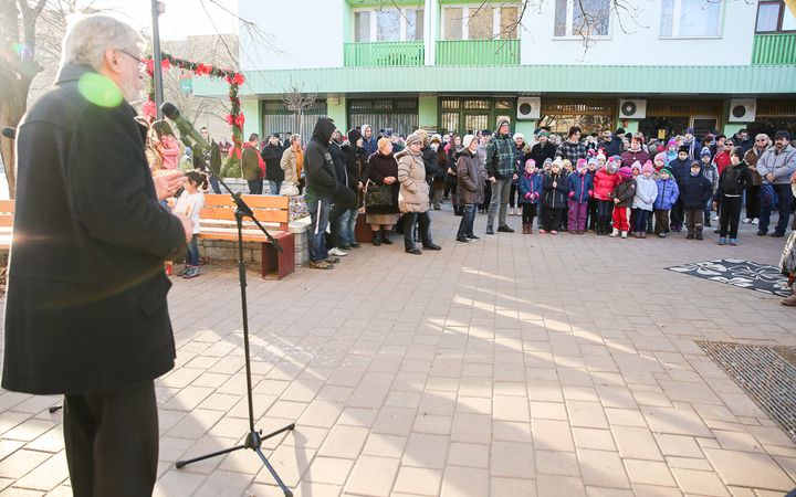 Advent második vasárnapja a Római körúton - fotó: Ónodi Zoltán