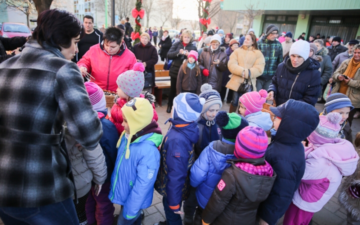 Advent második vasárnapja a Római körúton - fotó: Ónodi Zoltán