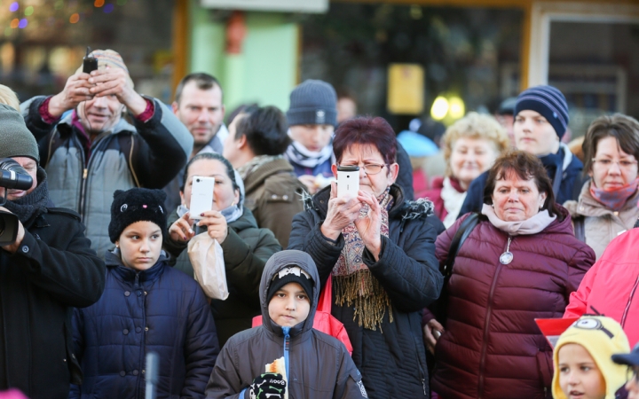 Advent második vasárnapja a Római körúton - fotó: Ónodi Zoltán