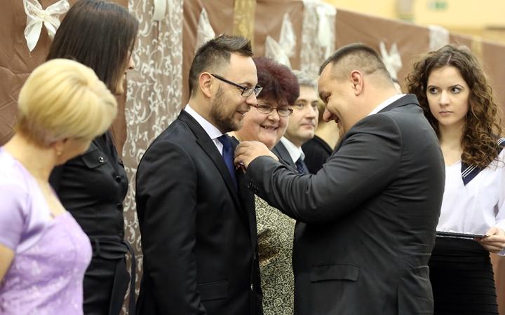 Szalagavató a Kereskedelmiben - fotó: Sándor Judit