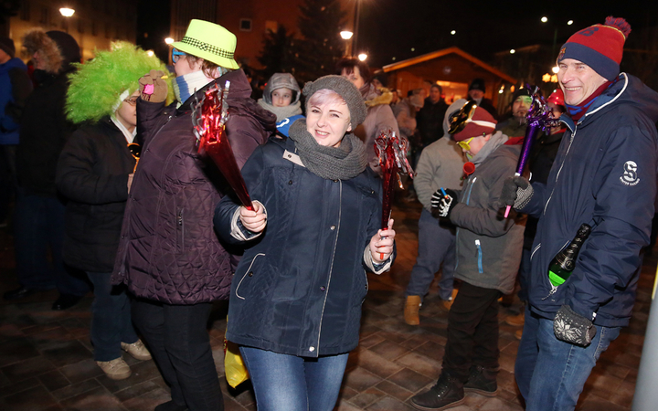 BÚÉK 2017 - Szilveszteri utcabál a Városháza téren - fotó: Sándor Judit
