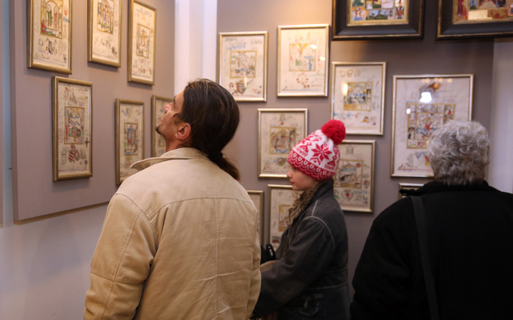 Jézus élete - Vándorkiállítás a Bartókban - fotó: Sándor Judit