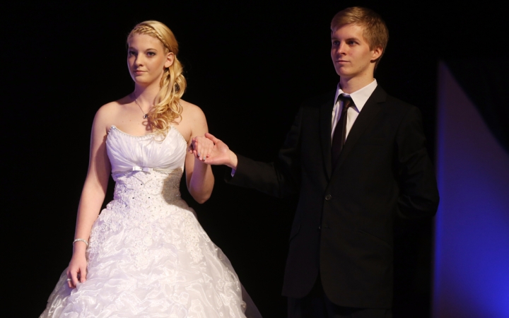 A Rudas iskola szalagavatója (2017) - fotó: Sándor Judit