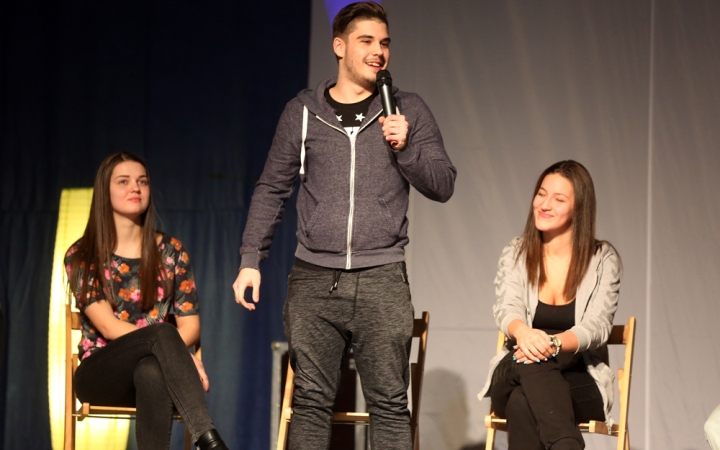 A Rudas iskola szalagavatója (2017) - fotó: Sándor Judit