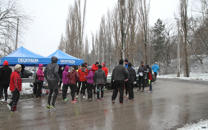 Futás a Duna-parton - fotó: Ónodi Zoltán