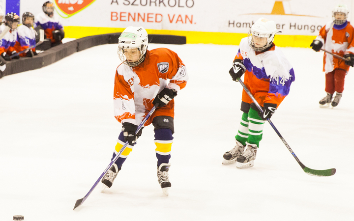 U10-es jégkorong gyerek világbajnokság - fotó: Ónodi Zoltán
