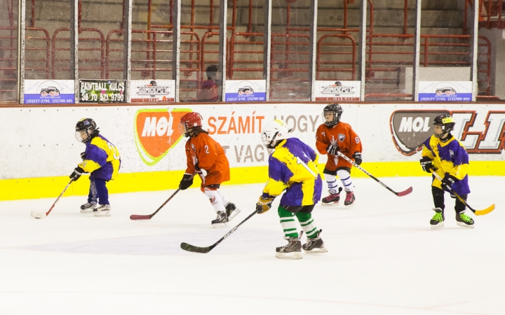 U10-es jégkorong gyerek világbajnokság - fotó: Ónodi Zoltán