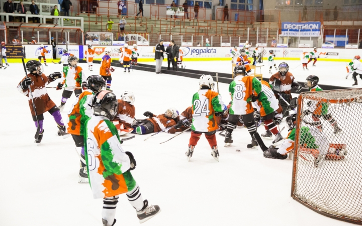 U10-es jégkorong gyerek világbajnokság - fotó: Ónodi Zoltán