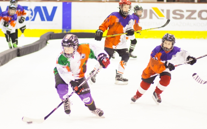 U10-es jégkorong gyerek világbajnokság - fotó: Ónodi Zoltán