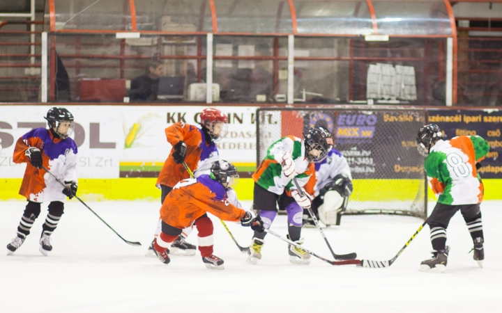 U10-es jégkorong gyerek világbajnokság - fotó: Ónodi Zoltán