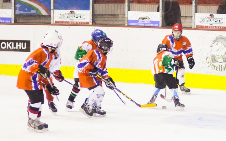 U10-es jégkorong gyerek világbajnokság - fotó: Ónodi Zoltán