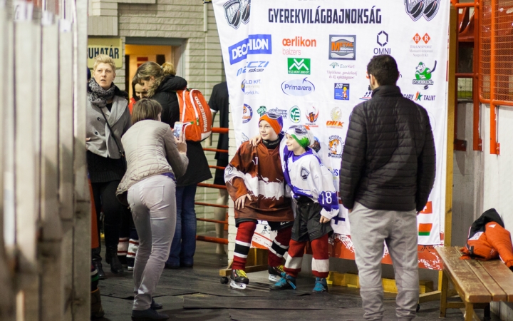 U10-es jégkorong gyerek világbajnokság - fotó: Ónodi Zoltán