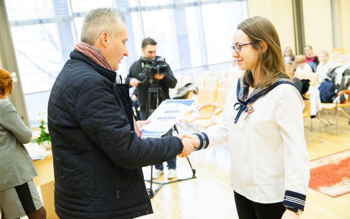 Jó tanulók, jó sportolók köszöntése - fotó: Ónodi Zoltán