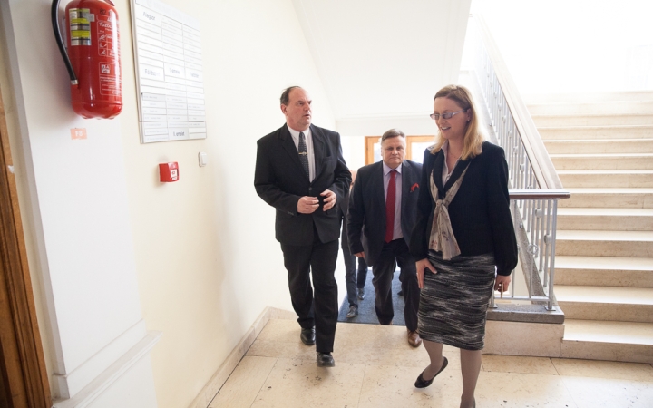 Aleksandar Dragicevic látogatása Dunaújvárosban - fotó: Ónodi Zoltán