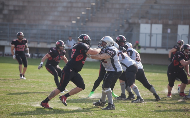 Dunaújváros Gorillaz - Budapest Wolves 41-23 - fotó: Ónodi Zoltán