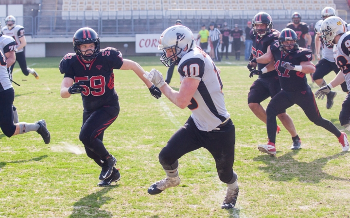 Dunaújváros Gorillaz - Budapest Wolves 41-23 - fotó: Ónodi Zoltán