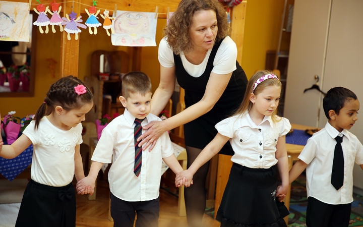 Anyák napja az Aranyalma oviban - fotó: Sándor Judit