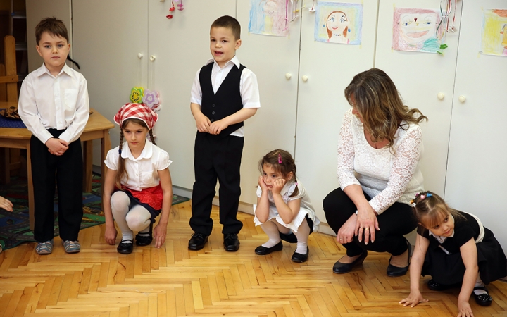 Anyák napja az Aranyalma oviban - fotó: Sándor Judit