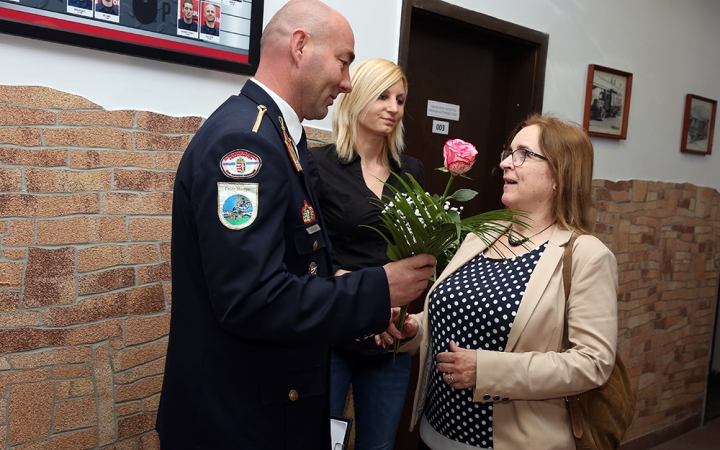 Megújult a tűzoltóállomás, megjött az új tűzoltókocsi - fotó: Sándor Judit