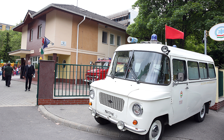 Nyílt nap a mentősöknél - fotó: Sándor Judit
